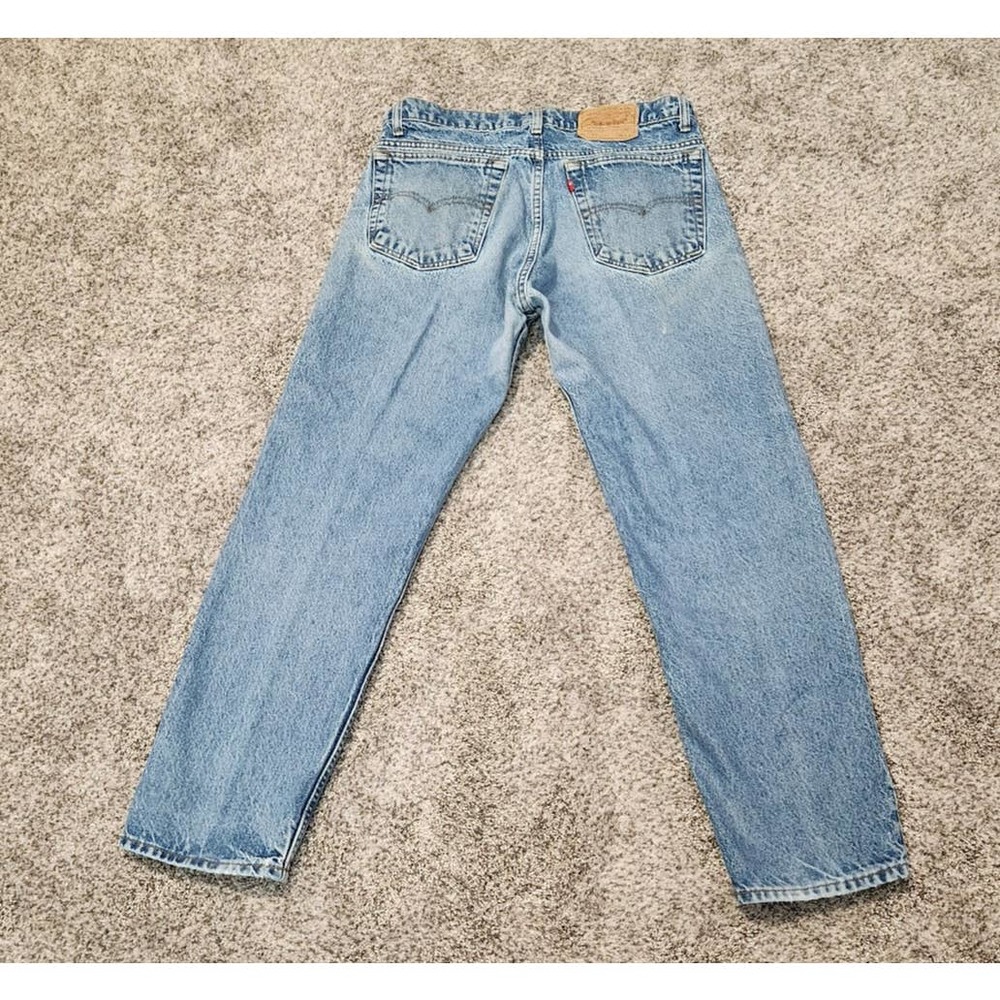 Vintage 90s Levis 505 Blue Denim Jeans Fits Mens 32 Made in USA